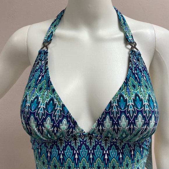 Profile by Gottex Blue Tankini Swim Top - Picture 2 of 10